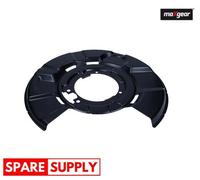 SPLASH GUARD, BRAKE DISC FOR BMW E90 F30 E93 MAXGEAR 19-4356 FITS REAR AXLE LEFT