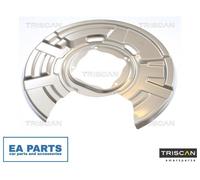Splash Guard, brake disc for BMW F13 F06 TRISCAN 8125 11225 fits Rear Axle Right