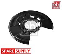 SPLASH GUARD, BRAKE DISC FOR BMW F20 FEBI BILSTEIN 174246 FITS REAR AXLE RIGHT