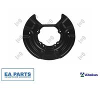 Splash Guard, brake disc for BMW F25 ABAKUS 131-07-514 fits Rear Axle