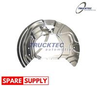 SPLASH GUARD, BRAKE DISC FOR BMW TRUCKTEC AUTOMOTIVE 08.35.255