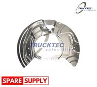 SPLASH GUARD, BRAKE DISC FOR BMW TRUCKTEC AUTOMOTIVE 08.35.255