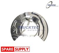 SPLASH GUARD, BRAKE DISC FOR BMW TRUCKTEC AUTOMOTIVE 08.35.256