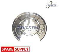 SPLASH GUARD, BRAKE DISC FOR BMW TRUCKTEC AUTOMOTIVE 08.35.257 FITS REAR AXLE