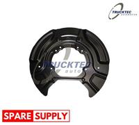 SPLASH GUARD, BRAKE DISC FOR BMW TRUCKTEC AUTOMOTIVE 08.35.281 FITS REAR AXLE