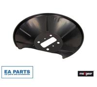 Splash Guard, brake disc for FORD FIESTA FOCUS MAXGEAR 19-3428