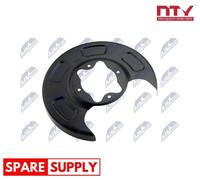 SPLASH GUARD, BRAKE DISC FOR HYUNDAI I10 NTY HTO-HY-502 FITS REAR AXLE LEFT