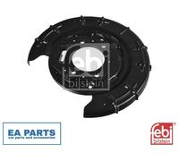 Splash Guard, brake disc for HYUNDAI KIA FEBI BILSTEIN 178434