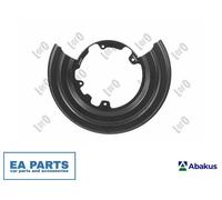 Splash Guard, brake disc for IVECO DAILY ABAKUS 131-07-657 fits Rear Axle Left