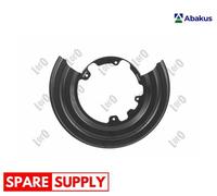 SPLASH GUARD, BRAKE DISC FOR IVECO DAILY ABAKUS 131-07-658 FITS REAR AXLE RIGHT