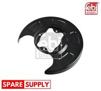 SPLASH GUARD, BRAKE DISC FOR KIA FEBI BILSTEIN 174928 FITS REAR AXLE LEFT