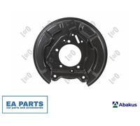 Splash Guard, brake disc for LEXUS LX ABAKUS 131-07-686 fits Rear Axle Right