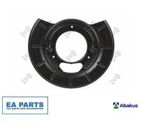 Splash Guard, brake disc for MERCEDES-BENZ ABAKUS 131-07-512 TOP