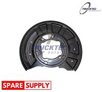 SPLASH GUARD, BRAKE DISC FOR MERCEDES-BENZ TRUCKTEC AUTOMOTIVE 02.35.578