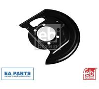 Splash Guard, brake disc for NISSAN DUALIS JUKE QASHQAI FEBI BILSTEIN 174248
