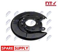 SPLASH GUARD, BRAKE DISC FOR NISSAN DUALIS NTY HTO-NS-005 FITS REAR AXLE LEFT