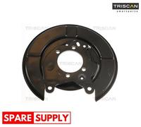 SPLASH GUARD, BRAKE DISC FOR NISSAN TRISCAN 8125 14205 FITS REAR AXLE LEFT