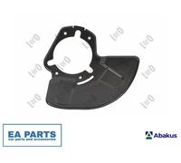 Splash Guard, brake disc for OPEL ASTRA H ABAKUS 131-07-109 fits Front Axle Left