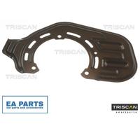Splash Guard, brake disc for OPEL COMBO CORSA C MERIVA A TRISCAN 8125 24117