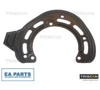 Brake disc cover Front Axle Right cataphoretically primed 8125 24119 TRISCAN