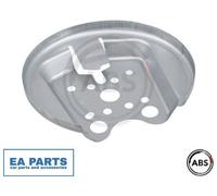 Splash Guard, brake disc for PEUGEOT 207 A.B.S. 11481
