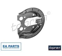 Splash Guard, brake disc for PEUGEOT 308 TOPRAN 724 163