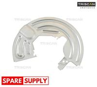 SPLASH GUARD, BRAKE DISC FOR RENAULT 11 TRISCAN 8125 25105 FITS FRONT AXLE RIGHT