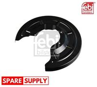 SPLASH GUARD, BRAKE DISC FOR RENAULT FEBI BILSTEIN 176696 FITS REAR AXLE LEFT