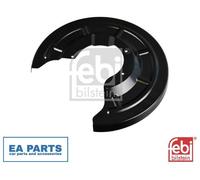 Splash Guard, brake disc for RENAULT GRAND SCÉNIC MEGANE FEBI BILSTEIN 176696