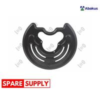 SPLASH GUARD, BRAKE DISC FOR RENAULT OPEL NISSAN ABAKUS 131-07-636