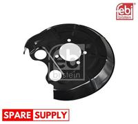 SPLASH GUARD, BRAKE DISC FOR SAAB 9-3 FEBI BILSTEIN 176760 FITS REAR AXLE LEFT