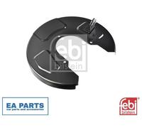 Splash Guard, brake disc for SEAT ALHAMBRA FEBI BILSTEIN 171559