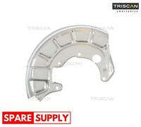 Brake disc cover Front Axle Right 8125 29119 TRISCAN for VW SEAT