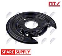 SPLASH GUARD, BRAKE DISC FOR TOYOTA COROLLA NTY HTO-TY-054 FITS REAR AXLE LEFT