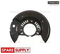 SPLASH GUARD, BRAKE DISC FOR TOYOTA ECHO TRISCAN 8125 13105 FITS FRONT AXLE LEFT