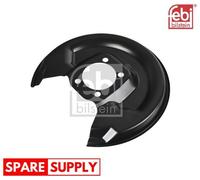 SPLASH GUARD, BRAKE DISC FOR TOYOTA FEBI BILSTEIN 178432 FITS REAR AXLE LEFT