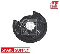 SPLASH GUARD, BRAKE DISC FOR TOYOTA FEBI BILSTEIN 186135 FITS REAR AXLE LEFT
