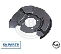 Splash Guard, brake disc for TOYOTA LAND CRUISER PRADO A.B.S. 11551