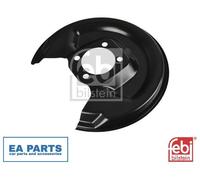 Splash Guard, brake disc for TOYOTA VITZ YARIS FEBI BILSTEIN 178433