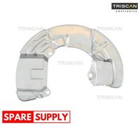 SPLASH GUARD, BRAKE DISC FOR VOLVO S60 TRISCAN 8125 27101 FITS FRONT AXLE LEFT