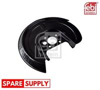 SPLASH GUARD, BRAKE DISC FOR VW BEETLE FEBI BILSTEIN 174243 FITS REAR AXLE RIGHT