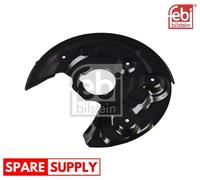SPLASH GUARD, BRAKE DISC FOR VW BEETLE FEBI BILSTEIN 175283 FITS REAR AXLE RIGHT