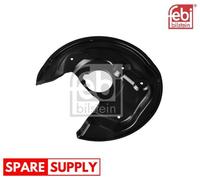 SPLASH GUARD, BRAKE DISC FOR VW BEETLE FEBI BILSTEIN 179872 FITS REAR AXLE RIGHT