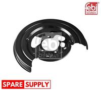 SPLASH GUARD, BRAKE DISC FOR VW FEBI BILSTEIN 174249 FITS REAR AXLE LEFT
