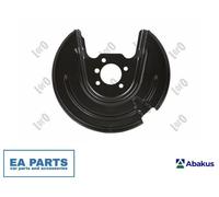 Splash Guard, brake disc for VW GOLF ABAKUS 131-07-724 fits Rear Axle Right