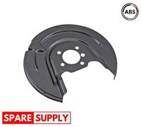 SPLASH GUARD, BRAKE DISC FOR VW GOLF JETTA A.B.S. 11509