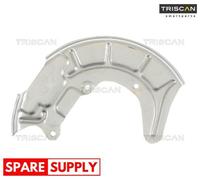 SPLASH GUARD, BRAKE DISC FOR VW LUPO TRISCAN 8125 29153 FITS FRONT AXLE RIGHT