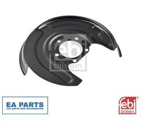 Splash Guard, brake disc for VW PASSAT FEBI BILSTEIN 171552 fits Rear Axle Left