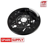 SPLASH GUARD, BRAKE DISC FOR VW POLO FEBI BILSTEIN 175213 FITS REAR AXLE LEFT