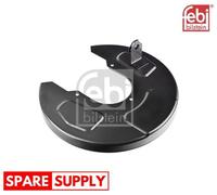 SPLASH GUARD, BRAKE DISC FOR VW SHARAN FEBI BILSTEIN 171558 FITS REAR AXLE LEFT